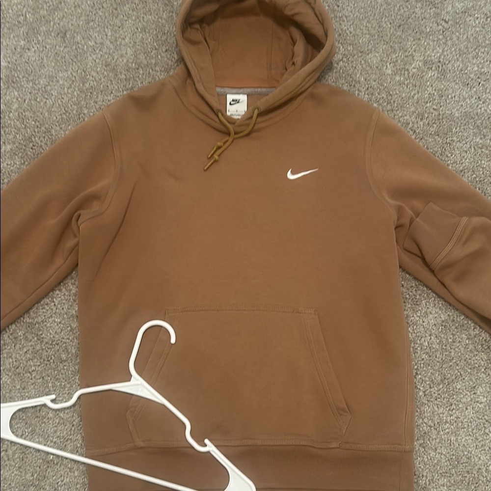Nike Men's Brown Hoodie size M very good condition